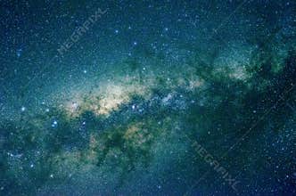 Stars and galaxy outer space sky night universe background