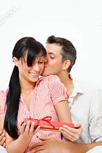 Gift present couple