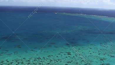 Australian great barrier reef aerial