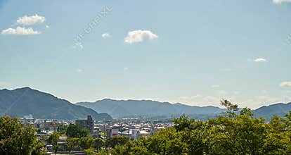 The scenery of Yamaguchi City