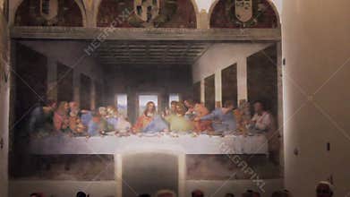 Last supper Leonardo