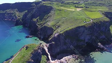 Carrick-a-Rede Rope Bridge County Antrim Northern Ireland