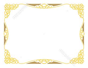 Certificate Design A3 Ornamental