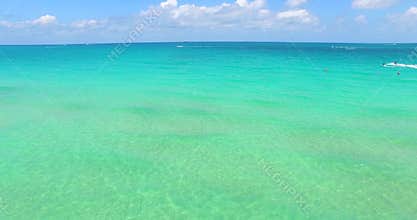 Miami Cruise Port timelapse. Miami Beach, Florida, USA