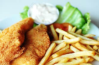 Fish and chips