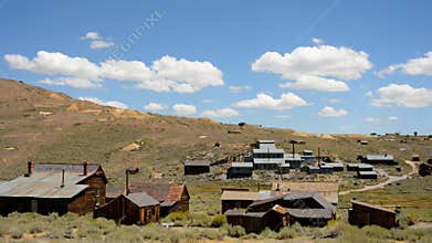 Bodie California - Abandon Mining Ghost Town - Daytime