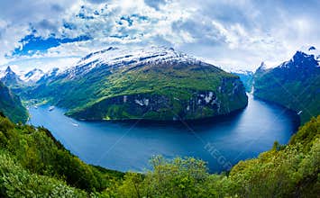 Geiranger fjord, Norway.