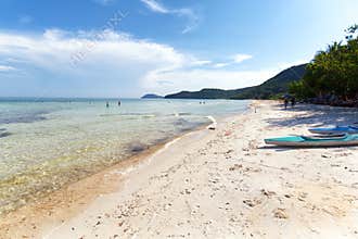 Kem Beach on Phu Quoc island, Vietnam.