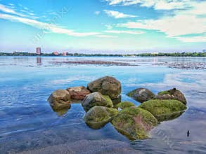 Rocks in Lake