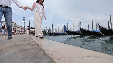 Romantic Walking Venice