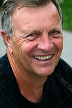 Middle-Aged Smiling Man