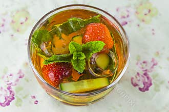 PImms with lemonade
