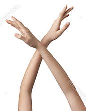 Hands Crossed Arms
