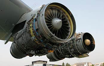 OPENED TWO AIRCRAFT ENGINE