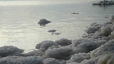 Dead sea shore