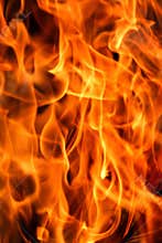Fire flaming
