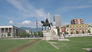 Tirana Skanderbeg Square