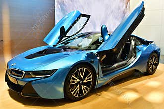 The BMW i8 car