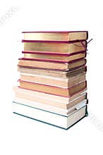 Books pile