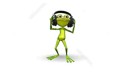 Dancing frog