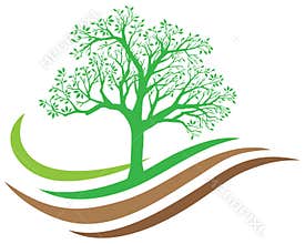 Tree nature logo