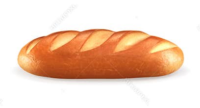 Loaf of bread, vector illustration