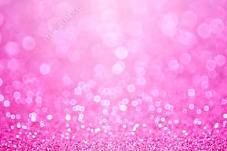 Pink Princess Baby Girl Birthday Background
