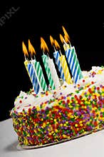 Birthday Cake with Candles