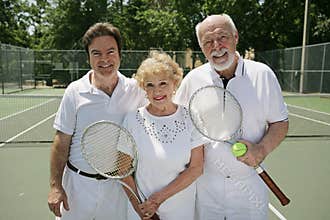 Fit Seniors With Tennis Pro