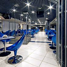 Interior of a night club