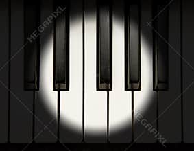 Concert piano