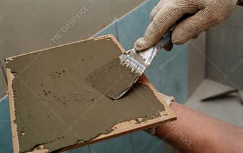 Tile work
