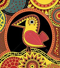 Abstract bird design