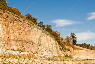 Steep cliffs scenic