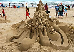 A feast on Sand Castle Day