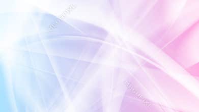 Abstract blue purple smooth waves video animation