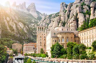 BARCELONA, SPAIN, MONTSERRAT