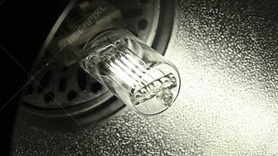 Halogen bulb studio lighting