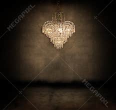 Crystal chandelier