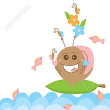 Snail crazy monster fun water