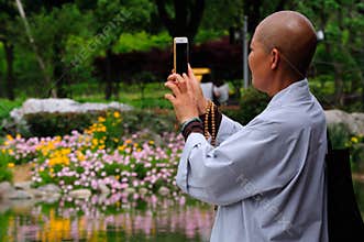 Woman Buddhist Monk