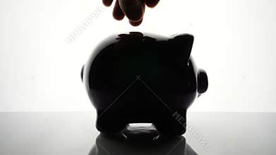 Piggy bank - back lit
