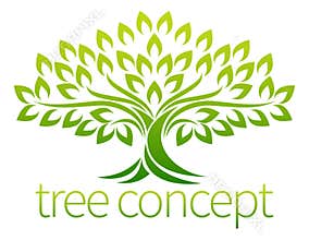 Tree Icon Concept