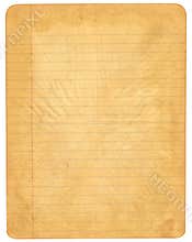 Old lined paper