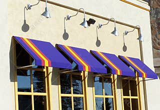 Colorful store front