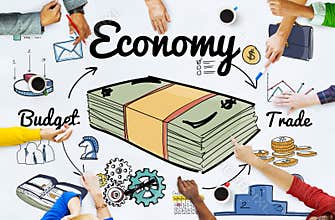 Economy Budget Trade Spending Money Concept