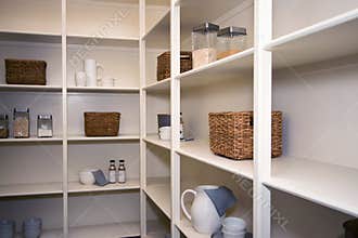 New Modern Home Kitchen Closet