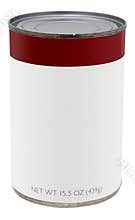 Can with blank label