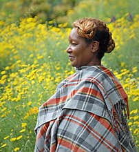Portrait of african woman