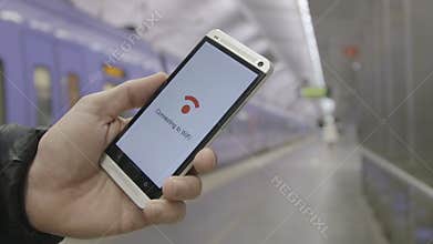 Smartphone connecting to WiFi